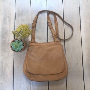 Will Leather Goods Tan Side Purse